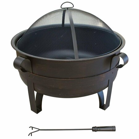 LEIGH COUNTRY Rustic Band Fire Pit, 30' 1200025746